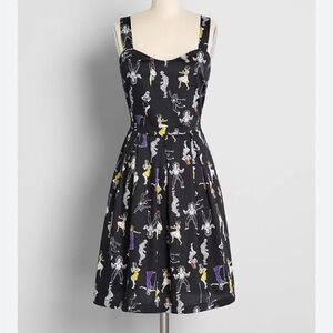 New Monster Mash ModCloth Swing Dress